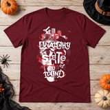 Anarchy State of Mind T-Shirt – Punk Rock Streetwear Graphic Graphic Tee - Color: maroon