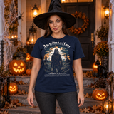 Annihilation T-Shirt – Dark Editorial Graphic Design Graphic Tee - Color: navy