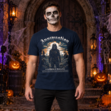 Annihilation T-Shirt – Dark Editorial Graphic Design Graphic Tee - Color: navy
