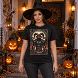 Aries T-Shirt – Dark Editorial Graphic Design Graphic Tee - Color: black