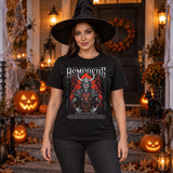 Asmodeus T-Shirt – Skull & Reaper Gothic Graphic Graphic Tee - Color: black