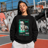 Athena Olympus Shield Sweatshirt – Dark Art / Renaissance Aesthetic Graphic Sweatshirt - Color: black