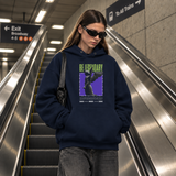 Be Legendary Angel Hoodie – Vintage Y2K / Acid Graphic Streetwear Hoodie - Color: navy