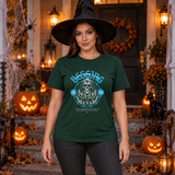 Begging For Your Life T-Shirt – Classic Halloween Graphic Design Graphic Tee - Color: forest green