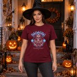 Begging For Your Life T-Shirt – Classic Halloween Graphic Design Graphic Tee - Color: maroon