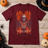 Betrayed T-Shirt – Dark Editorial Graphic Design Graphic Tee - Color: maroon