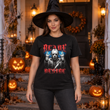 Blade Desire T-Shirt – Dark Editorial Graphic Design Graphic Tee - Color: black
