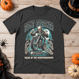 Bone Breaker T-Shirt – Dark Editorial Graphic Design Graphic Tee - Color: charcoal