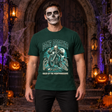 Bone Breaker T-Shirt – Dark Editorial Graphic Design Graphic Tee - Color: forest green