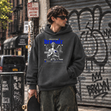 Celestial Despair Hoodie – Dark Editorial / Gothic Streetwear Hoodie - Color: dark heather