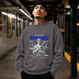 Celestial Despair Sweatshirt – Dark Editorial / Gothic Streetwear Sweatshirt - Color: charcoal