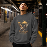 Celestial Relential Angel T-Shirt – Dark Art / Renaissance Aesthetic Graphic Tee - Color: dark heather