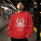 Conqueror Compassion Angel T-Shirt – Dark Art / Renaissance Aesthetic Graphic Tee - Color: red