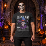 Creep it Real Halloween T-Shirt – Halloween Streetwear Graphic Graphic Tee - Color: charcoal