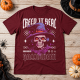 Creep it Real Halloween T-Shirt – Halloween Streetwear Graphic Graphic Tee - Color: maroon
