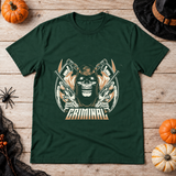 Criminal T-Shirt – Dark Editorial Graphic Design Graphic Tee - Color: forest green
