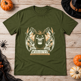 Criminal T-Shirt – Dark Editorial Graphic Design Graphic Tee - Color: military green