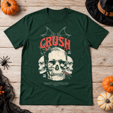 Crush T-Shirt – Dark Editorial Graphic Design Graphic Tee - Color: forest green