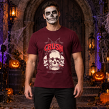 Crush T-Shirt – Dark Editorial Graphic Design Graphic Tee - Color: maroon