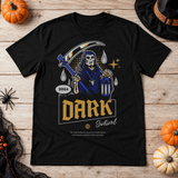 Dark Sentinel T-Shirt – Skull & Reaper Gothic Graphic Graphic Tee - Color: black