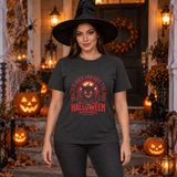 Death is Back T-Shirt – Skull & Reaper Gothic Graphic Graphic Tee - Color: charcoal