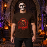 Death is Back T-Shirt – Skull & Reaper Gothic Graphic Graphic Tee - Color: chocolate