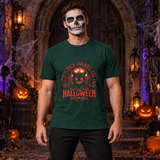 Death is Back T-Shirt – Skull & Reaper Gothic Graphic Graphic Tee - Color: forest green
