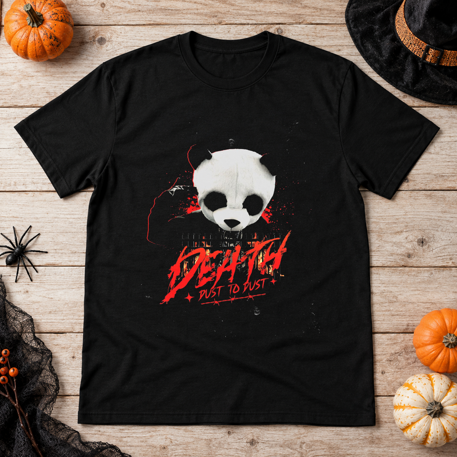 Death T-Shirt – Skull & Reaper Gothic Graphic Graphic Tee - Color: black