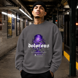 Dolorous Angel Sweatshirt – Dark Art / Renaissance Aesthetic Graphic Sweatshirt - Color: charcoal