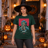 Dreadful T-Shirt – Dark Editorial Graphic Design Graphic Tee - Color: forest green