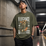 Elegance Marble Statue T-Shirt – Dark Art / Renaissance Aesthetic Graphic Tee - Color: Military Green