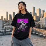 Envenom Worldwide Angel T-Shirt – Vintage Y2K / Acid Graphic Streetwear Tee - Color: Black