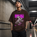 Envenom Worldwide Angel T-Shirt – Vintage Y2K / Acid Graphic Streetwear Tee - Color: Dark Chocolate