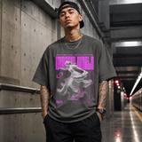 Envenom Worldwide Angel T-Shirt – Vintage Y2K / Acid Graphic Streetwear Tee - Color: Dark Heather