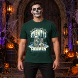 Eternity's Heaven T-Shirt – Dark Editorial Graphic Design Graphic Tee - Color: forest green