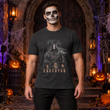 Executor T-Shirt – Dark Editorial Graphic Design Graphic Tee - Color: charcoal