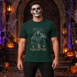 Executor T-Shirt – Dark Editorial Graphic Design Graphic Tee - Color: forest green