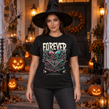 Forever T-Shirt – Dark Editorial Graphic Design Graphic Tee - Color: black