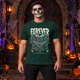 Forever T-Shirt – Dark Editorial Graphic Design Graphic Tee - Color: forest green