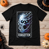 Forgotten Echoes T-Shirt – Dark Editorial Graphic Design Graphic Tee - Color: black