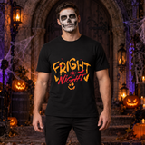Fright Night T-Shirt – Halloween Streetwear Graphic Graphic Tee - Color: black