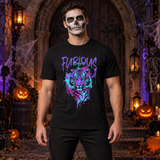 Furious Tiger T-Shirt – Dark Editorial Graphic Design Graphic Tee - Color: black