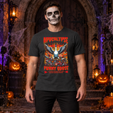 Goose Apocalypse Funny Bird Cute Honk Animal T-Shirt – Zombie & Monster Horror Graphic Graphic Tee - Color: charcoal