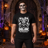 Grave Resonance T-Shirt – Dark Editorial Graphic Design Graphic Tee - Color: black