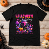 Halloween Party T-Shirt – Halloween Streetwear Graphic Graphic Tee - Color: black
