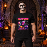 Halloween Party T-Shirt – Halloween Streetwear Graphic Graphic Tee - Color: black