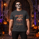 Halloween - Spooky Pumpkin T-Shirt – Halloween Streetwear Graphic Graphic Tee - Color: dark heather