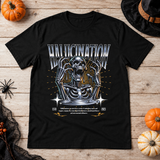 Hallucination T-Shirt – Dark Editorial Graphic Design Graphic Tee - Color: black