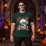 Harmless T-Shirt – Dark Editorial Graphic Design Graphic Tee - Color: forest green