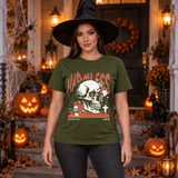 Harmless T-Shirt – Dark Editorial Graphic Design Graphic Tee - Color: military green